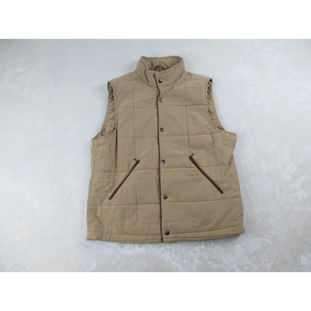 Beretta Vest Mens Size 36  Brown Tan‎ Thermore Quilted Shooting Puffer Italy*